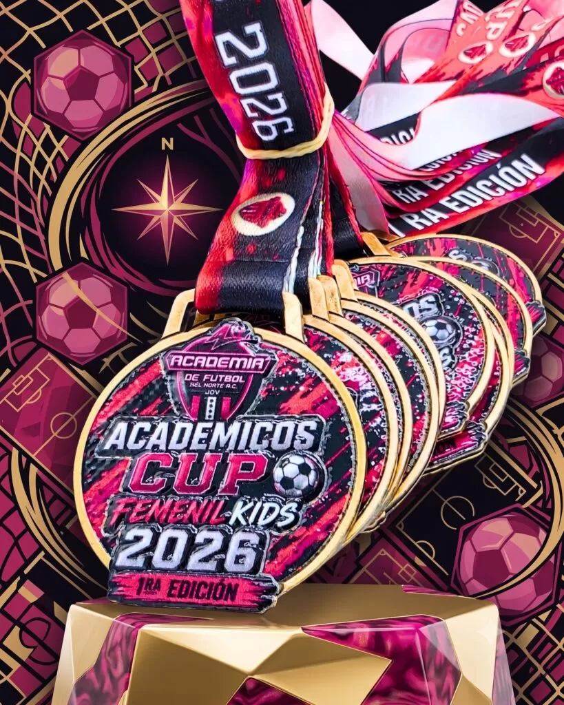 Medallas Académicos Cup Femenil Kids