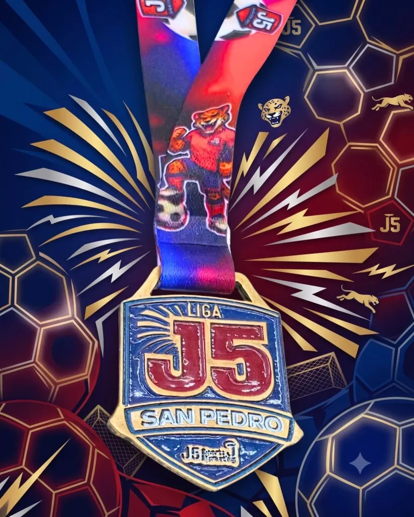 Medalla Liga J5 San Pedro