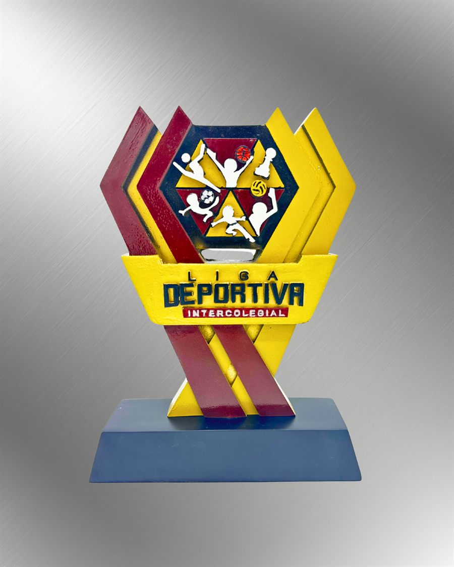Full-color 3D-printed trophy by Alpuerta