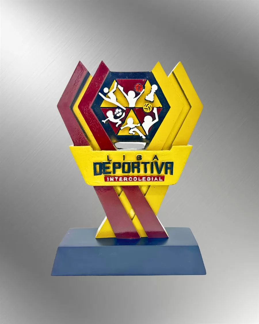 Trofeo impreso en 3D a color por Alpuerta